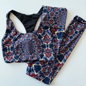 Wolven Moonlight Mandala Yoga Top & Legging